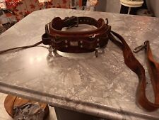 Vintage W M Bashlin Co Lineman Belt Size D20- Solid 100 Thick Leather