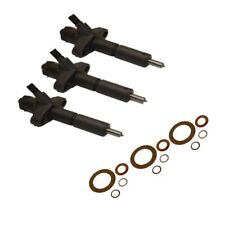 3 Fuel Injectors Fits Ford Diesel Tractor 2310 3120 3150 3190 3310 3400 4110 414