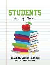 Students Weekly Planner Academic Lesson Planner For By Publishing Speedy Llc