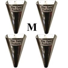 4 Pack-medium- Restraining Killing Kill Processing Cone For Poultry Chicken Foul