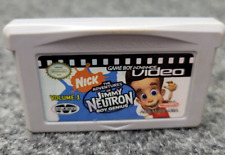 Gba Video Jimmy Neutron Volume 1 Nintendo Game Boy Advance Video Game Cart N4