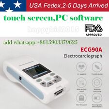 Contec Touch Screen 12-channel Ecgekg Machine Electrocardiographpc Software