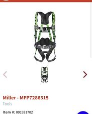Miller Honeywell Full Body Safety Harness Mfp7286315. Size Lxl