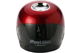 Westcott Ipoint Ball Battery Pencil Sharpener Redblack 15570
