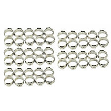 34 Inch Pex Clamp Cinch Rings Crimp Pinch Fitting 50 Pcs Stainless Steel