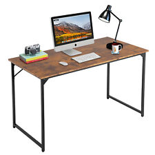 Computer Desk47.2 Inches Home Office Desk Writing Study Table Modern Simple