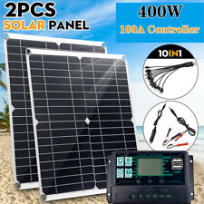 800w Solar Panel Kit 100a 12v Battery Charger W Controller Caravan Boat Rv Car