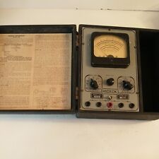 Hickok 133b Voltohmmilliamps Meter - Not Tested- Display Parts