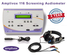 New Amplivox 116 Portable Audiometer W 3 Year Warranty