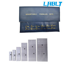 Lablt 6pcs High Precision Adjustable Parallel 38- 2-14 Set For Inspection