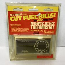 Thermostat T33-1042 Robertshaw Vintage Automatic Heating Only Diy - New