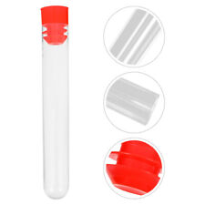12 Pcspack Test Tube Clear Plastic Tube Powders Spices Beads Storage Containers