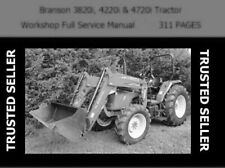 Tractor Workshop Full Service Manual Fits Branson 3820i 4220i 4720i Tractor