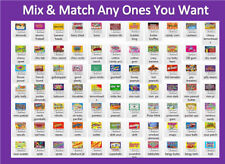 10 Nutrition Bulk Vending Machine Candy Sticker Label Free Shipping 2.5 X 2.5