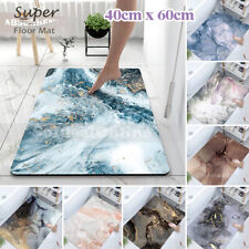 Bath Mat Absorbent Marble Diatomaceous Earth Floor Quick Dry Rug Carpet Nonslip