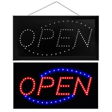 Bright Led Open Sign Board Pub Club Window Display Light Business Shop Bar Us