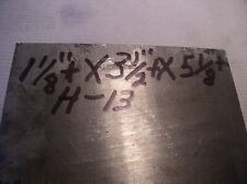 H-13 Tool Steel Flat Bar 1 Pc. 1 18 X 3 12 X 5 18knife Material
