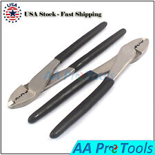 2 Aa Pro 8 Crimping Pliers Wire Terminal Tool Connector Butt Crimper