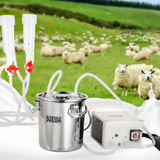 Vevor Goat Milking Machine Goat Milker 3l 304 Stainless Steel Bucket Portable