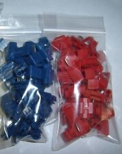40 Bluered Scotch Lock Wire Connector Terminal 22-18 16-14 Awg Ga Combo Pack