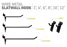 Slatwall Hooks Retail Display Wire Metal Hanger 14681012
