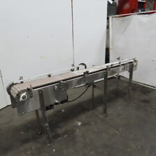 Nercon 2-4877a 104x12w Stainless Steel Table Top Conveyor 40.5fpm 230460v 3ph