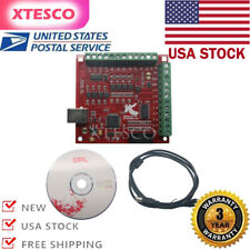 Uscnc Usb Mach3 100khz Breakout Board 4axis Interface Driver Motion Controller