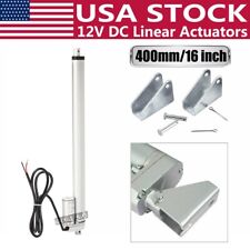 16 Inch Stroke 14mms High Speed Linear Actuator Heavy Duty 220 Lbs Max Lifting