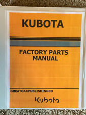 Kubota B1550hst B1750hst B2150hst Tractor Master Parts Manual Operator Manual