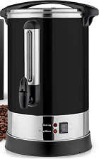 Zulay Premium 100 Cup Commercial Coffee Urn - Stainless Steel Large Coffee Maker