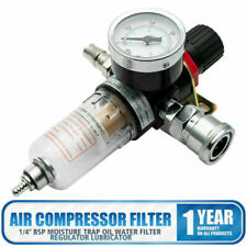 14 Air Brush Filter Regulator Gauge Compressor Water Separator Moisture Trap