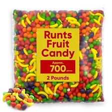 Wonka Candy Runts - 2 Pounds Of Bulk Candy - Approx 700 Pieces - Assorted Hard