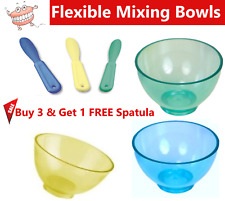 Dental Lab Flexible Rubber Impression Mixing Alginate Bowl - All Sizes Colors