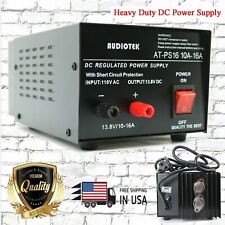 At-ps16 13.8v 16a Amp Heavy Duty Dc Regulated Power Supply Grade With Cable New