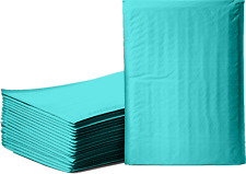 Any Size Teal Color Poly Bubble Mailers Shipping Padded Bags Mailing Envelopes