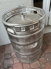 12 Barrel Used Empty Beer Keg - Stainless Steel - 15.5 Gallon