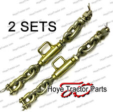 Three Point Hitch Stay Chains Pair - Yanmar Kubota Tractor Cat1