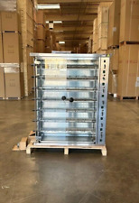 New Commercial Hd 35 Chicken Rotisserie Machine Natural Gas Restaurant Eq Ng Nsf