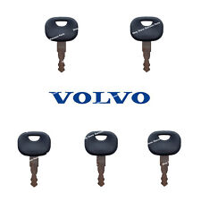 5 Volvo Mini Excavator Backhoe Ignition Keys Articulated Hauler Compactor