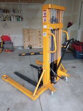 Manual Pallet Stacker Lift Height 98 Inches