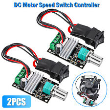 2x Pwm Dc Motor Speed Controller 3a 6v-28v Adjustable Variable Switch Hho Driver
