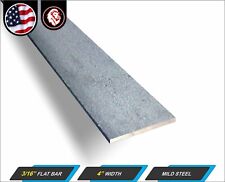 316 X 4 Steel Flat Bar - Flat Metal Stock - Mild Steel - 12 Long 1-ft
