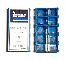 Iscar Carbide Inserts Gtr 2.4 4d Grade Ic54 T-cut Parting Grooving 10 Pack