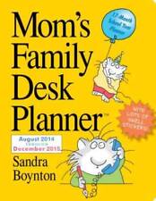 Moms Family 2015 Desk Planner - Calendar By Boynton Sandra - Very Good