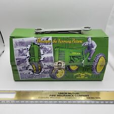 John Deere The Tin Box Metal Mini Tool Container Holder Wrench Handle - Empty