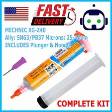 Mechanic Xg-z40 10cc Syringe Solder Paste Flux Sn63pb37 25-45um 10cc Tested