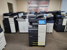 Konica Minolta Bizhub C550i Color Copier Printer Scanner. Meter Only 78k