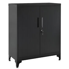 Steel Storage Cabinet Black Uomc013b01