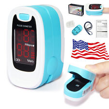 Us Stock Finger Pulse Oximeter Fingertip Oxygen Monitor Spo2 Pr Pulsoximeterfda