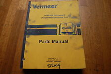 Vermeer D24x40a Navigator Parts Manual Book Horizontal Directional Drill 2004